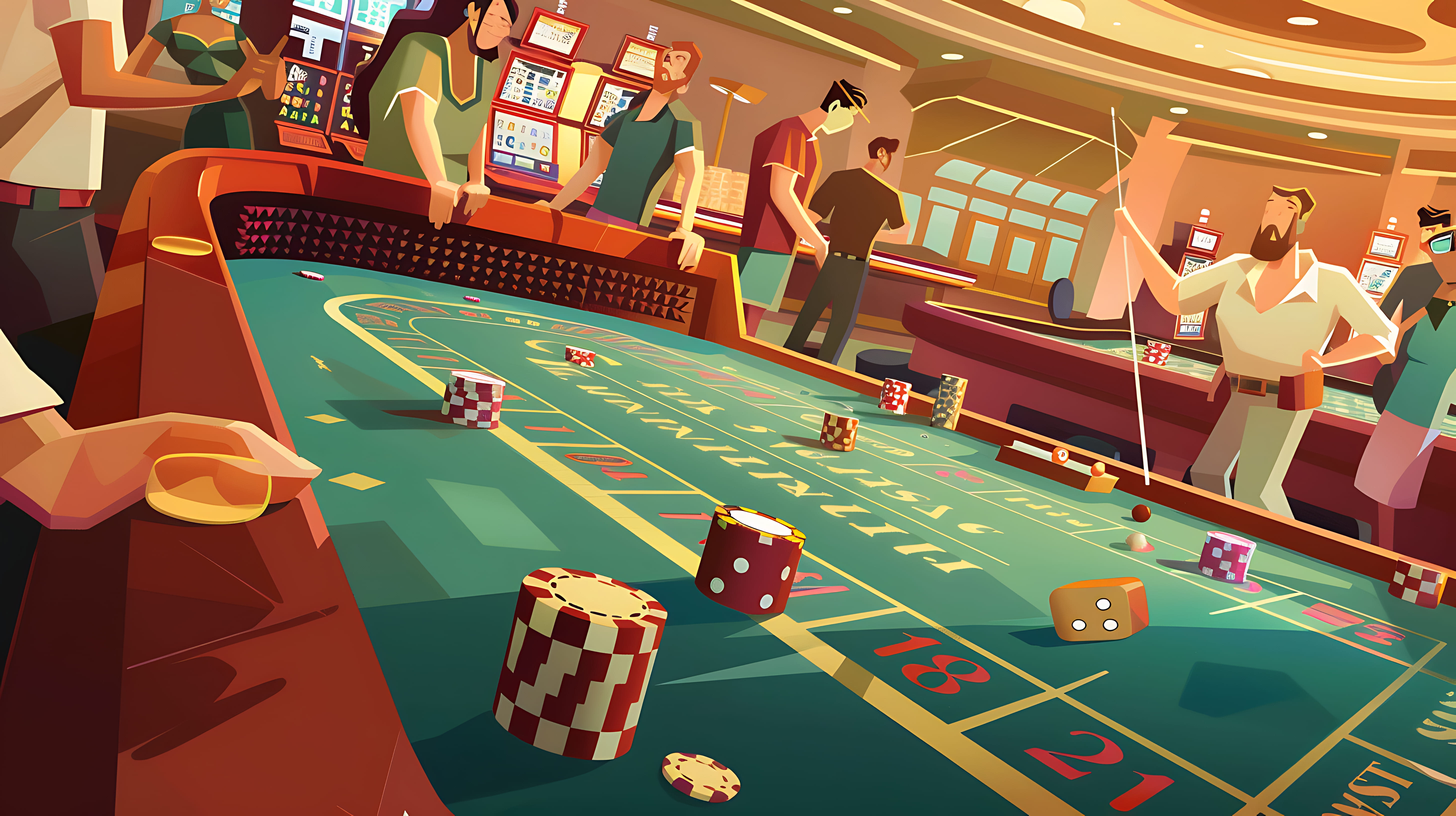 Player enjoying a social reel-based game